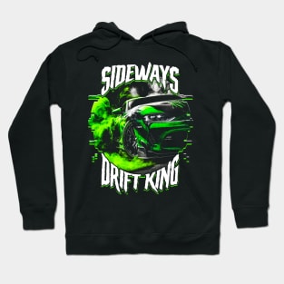 Drift Car Burnout Madness Tuner Gift Powerslide Sideways Hoodie